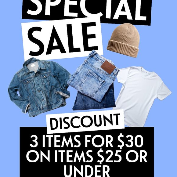 ITEMS PRICES AT $25 OR UNDER ARE 3 FOR $30 READ DESCRIPTION FOR DETAILS - Picture 1 of 1